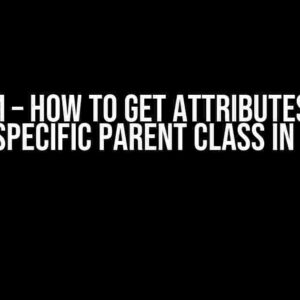 Selenium – How to get attributes of href under specific parent class in Python